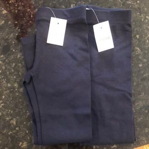 Brand new Crewcuts navy blue leggings